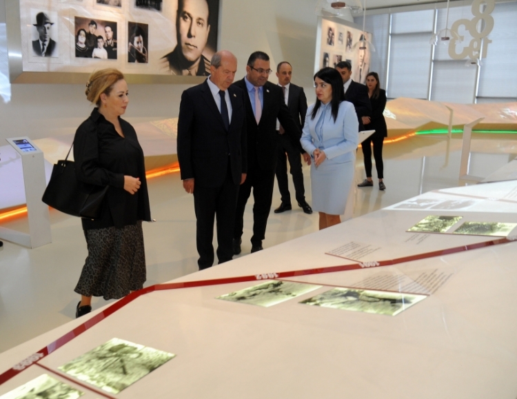 Ersin Tatar Heydər Əliyev Mərkəzində -