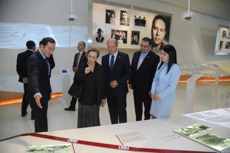 Ersin Tatar Heydər Əliyev Mərkəzində -