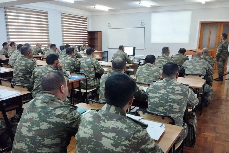 Azərbaycan Ordusunda komanda-qərargah təlimi keçirilib -