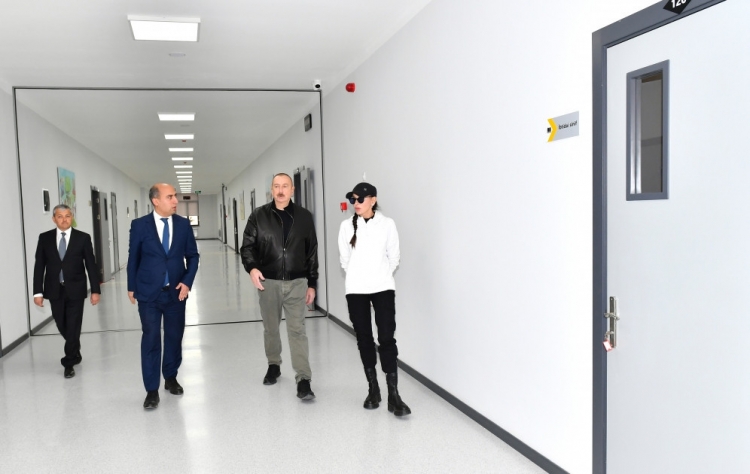 Şuşa şəhəri 1 nömrəli tam orta məktəbin açılışı olub -