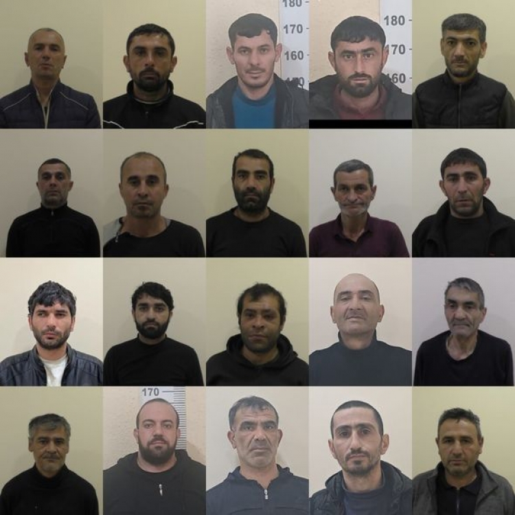 Polisi əməliyyat keçirib: 20 nəfər saxlanılıb