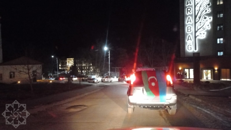 Şuşada atəşfəşanlıq -