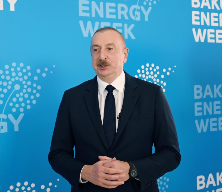 Prezident İlham Əliyev “Euronews”a müsahibə verib -