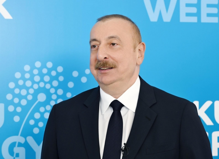 Prezident İlham Əliyev “Euronews”a müsahibə verib -