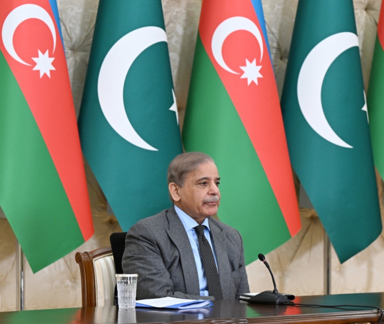 Azərbaycan Prezidenti və Pakistanın Baş naziri mətbuata bəyanatlarla çıxış ediblər -