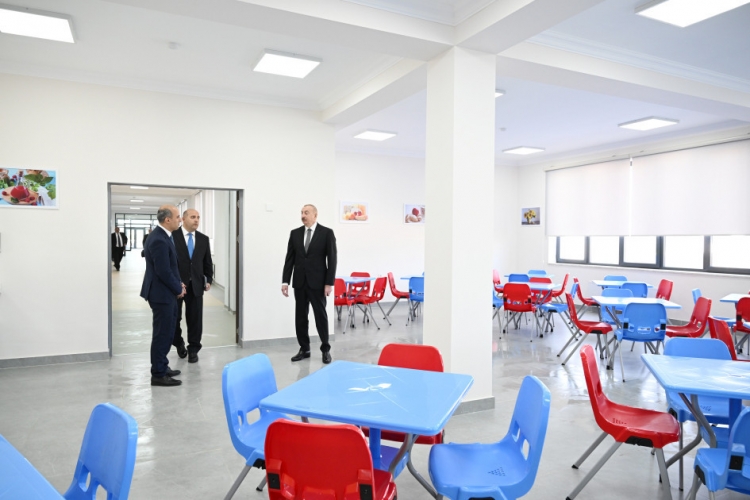 Prezident Ağdamın Kəngərli kəndinin birinci mərhələsinin açılışında iştirak edib -