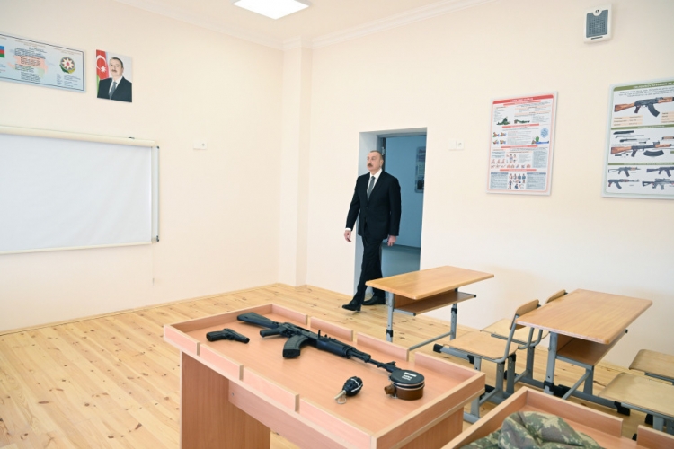 Prezident Ağdamın Kəngərli kəndinin birinci mərhələsinin açılışında iştirak edib -