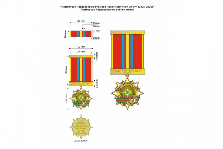 FHN-in 20 illiyi yubiley medalı təsis edilib