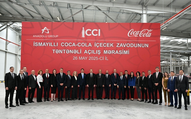 “Azerbaijan Coca-Cola Bottlers” MMC-nin İsmayıllıda yeni istehsal müəssisəsi açılıb -