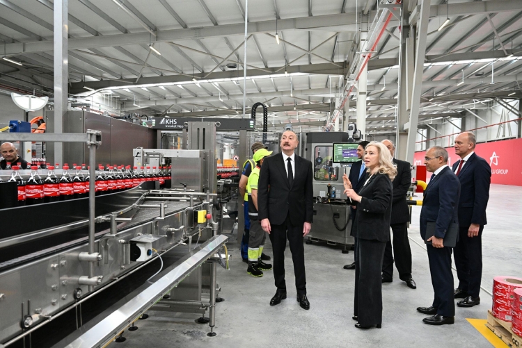 “Azerbaijan Coca-Cola Bottlers” MMC-nin İsmayıllıda yeni istehsal müəssisəsi açılıb -
