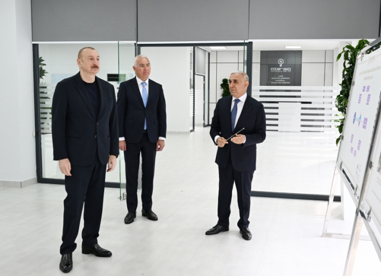 Laçın Elektrik Şəbəkəsi Rəqəmsal İdarəetmə Mərkəzinin açılışı olub