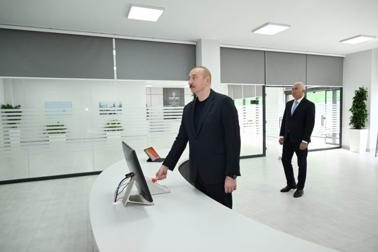 Laçın Elektrik Şəbəkəsi Rəqəmsal İdarəetmə Mərkəzinin açılışı olub