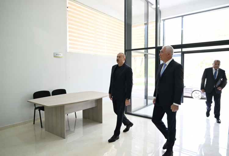 Prezident Laçının Bəylik kəndində -