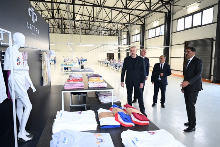 “LATIFA” Laçın tikiş fabrikinin açılışı olub