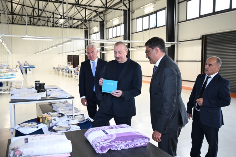 “LATIFA” Laçın tikiş fabrikinin açılışı olub