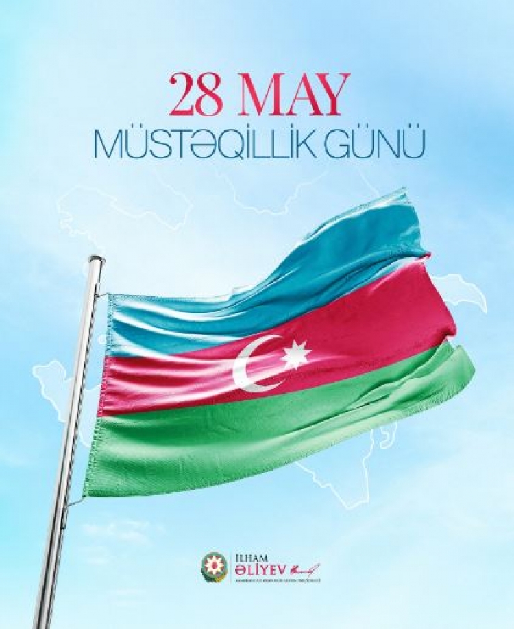 Prezident 28 May - Müstəqillik Günü ilə bağlı paylaşım edib