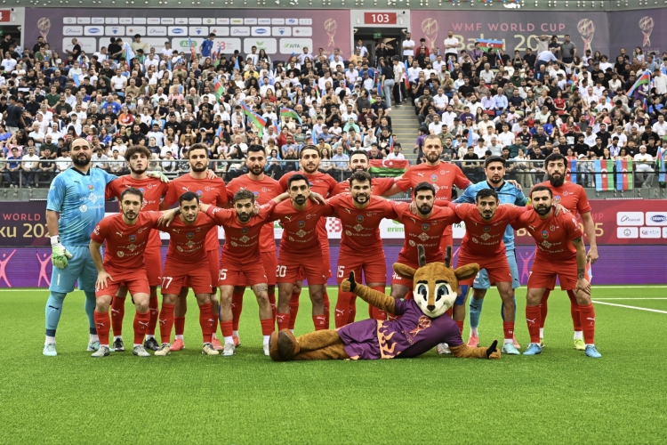 Mehriban Əliyeva Azərbaycan minifutbol yığmasını təbrik edib