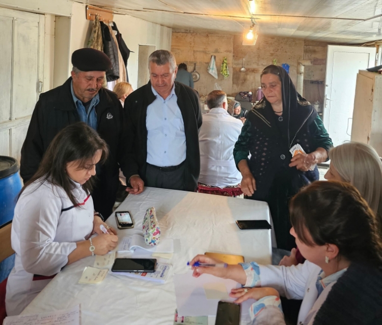 Laçın yaylaqlarında əhaliyə səyyar tibbi xidmət göstərilib