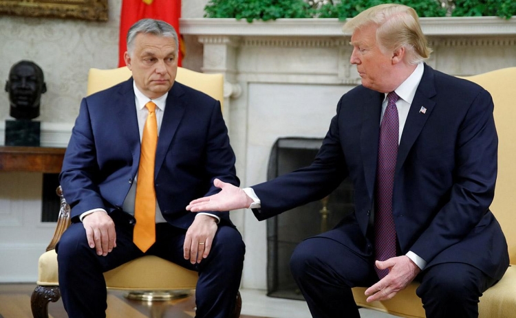 Как Трамп прервал Орбану ужин с женой