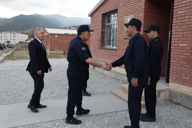 Baş prokuror Laçın, Qubadlı, Cəbrayıl və Kəlbəcərdə olub