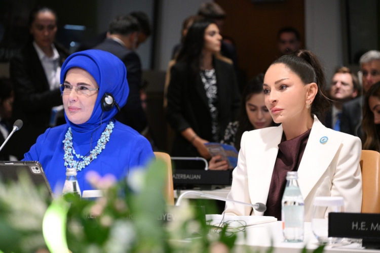 Mehriban Əliyeva BMT Baş Assambleyası çərçivəsində xüsusi sessiyada iştirak edib -