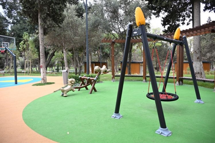 Bakıda yeni parkın açılışı olub -