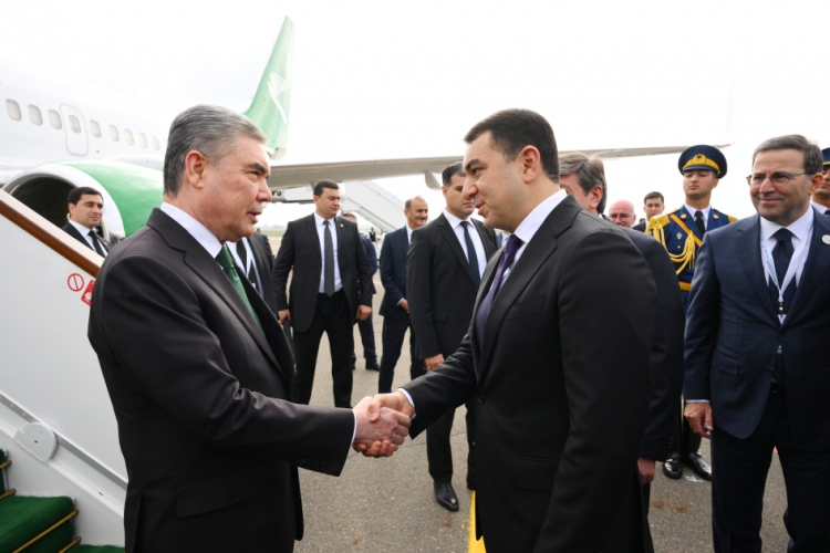 Türkmənistan Xalq Məsləhətinin Sədri Azərbaycana gəlib