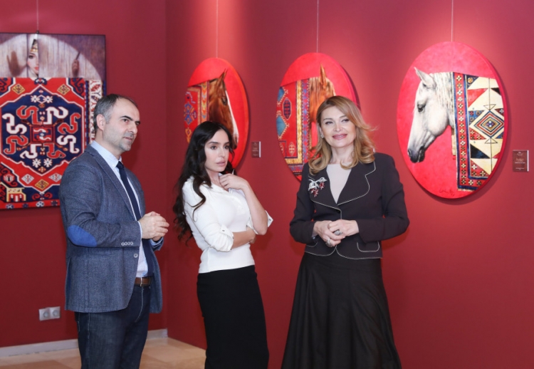 Leyla Əliyeva Milli Xalça Muzeyini ziyarət edib -