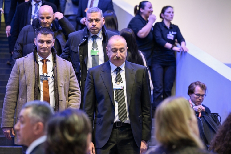 Prezident Davosda panel iclasda iştirak edib -