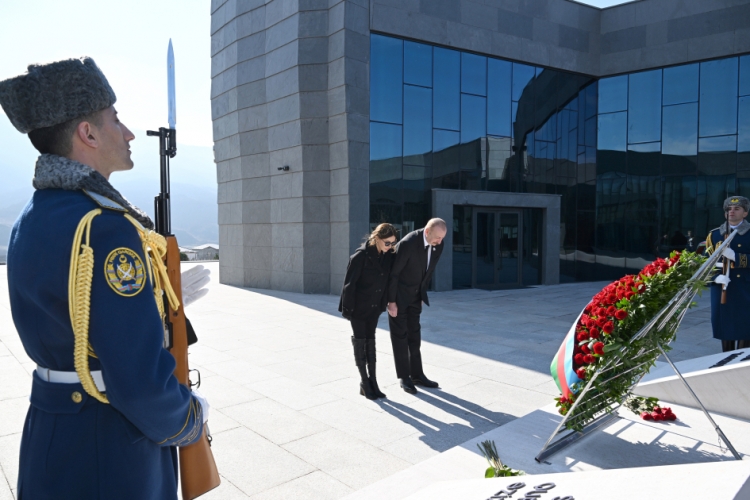 Xocalı Soyqırımı Memorialının açılışı olub