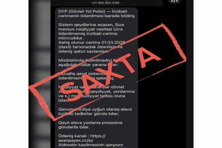 Yol polisindən vətəndaşlara müraciət -