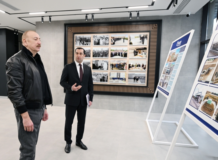 Prezident “Şirvan Aqro” heyvandarlıq kompleksinin açılışında iştirak edib