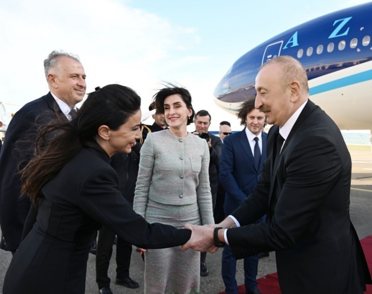 Prezident İlham Əliyevin Gürcüstana dövlət səfəri başa çatıb