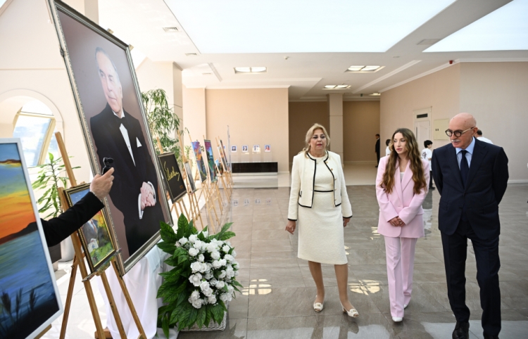 Alena Əliyeva olimpiada yarışını izlədi –