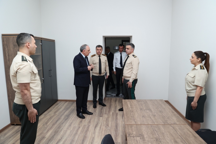 Bakı Hərbi Prokurorluğunun inzibati binasının açılışı olub