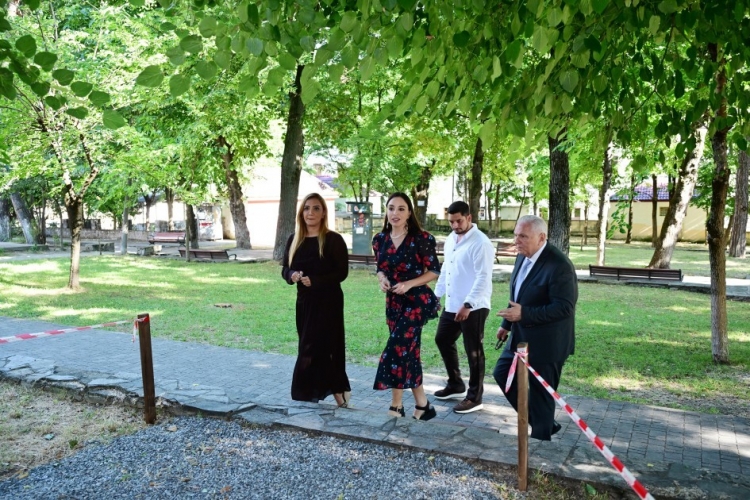 Leyla Əliyeva Şəkiyə gedib -